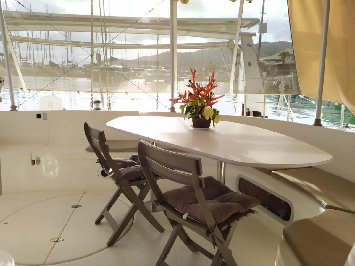 Imagine972 Martinique Bateau Hotel A Quai Le Marin 3 Cabines 3 Salles De Bains 6 Pers Maxi Exteriör bild
